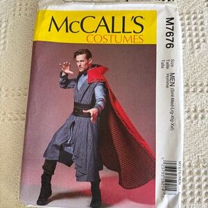 McCalls Costumes M7676 MEN for Men’s Cosplay Costume
